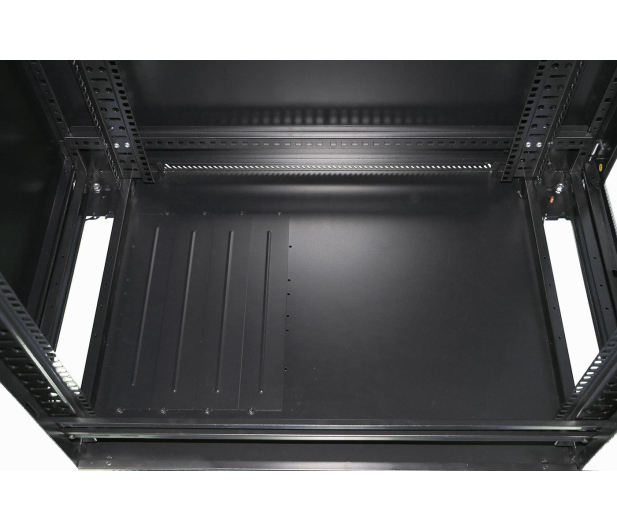 Extralink Szafa rack 27U 800x800mm czarna stojąca EX.14404 - 489497 - zdjęcie 6